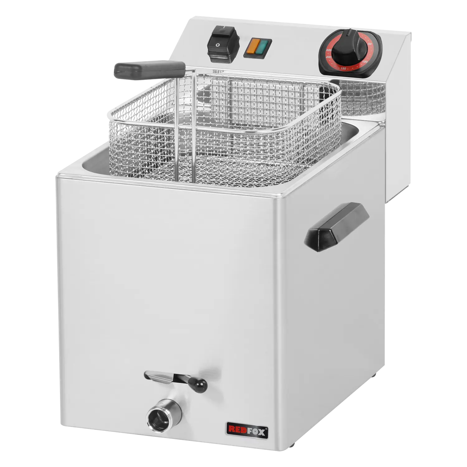 Friteuse électrique professionnelle avec panier, matériel de cuisson CHR